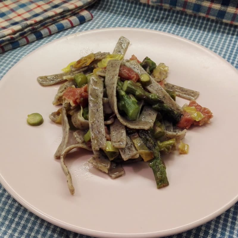 Spring pizzoccheri