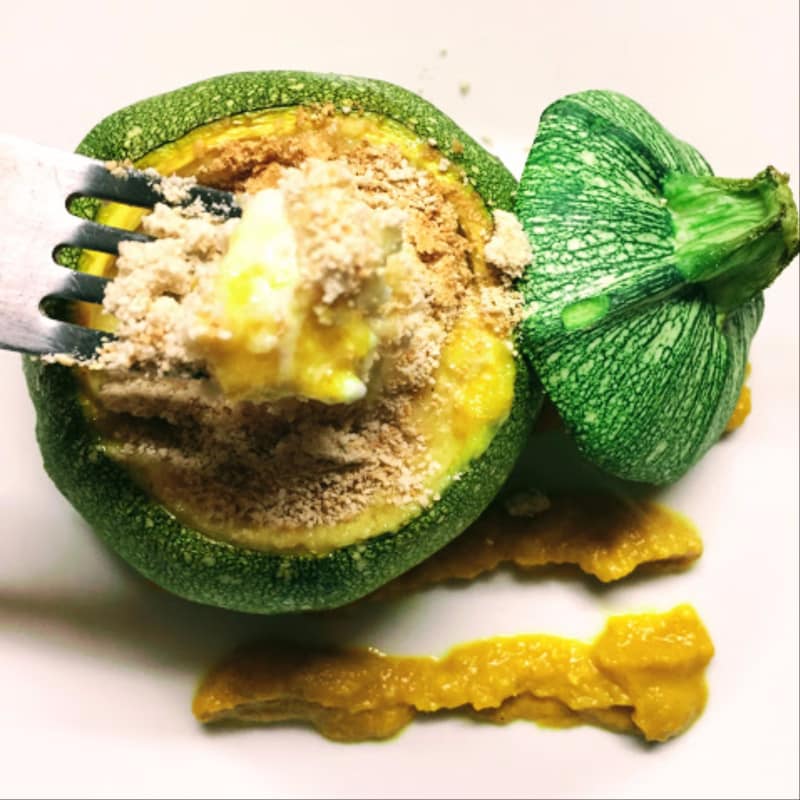 Zucchine Tonde Ripiene Al Profumo Di Curcuma E Zenzero