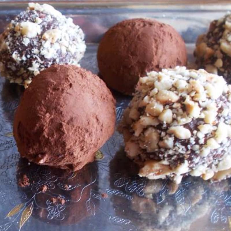 trufas veganos