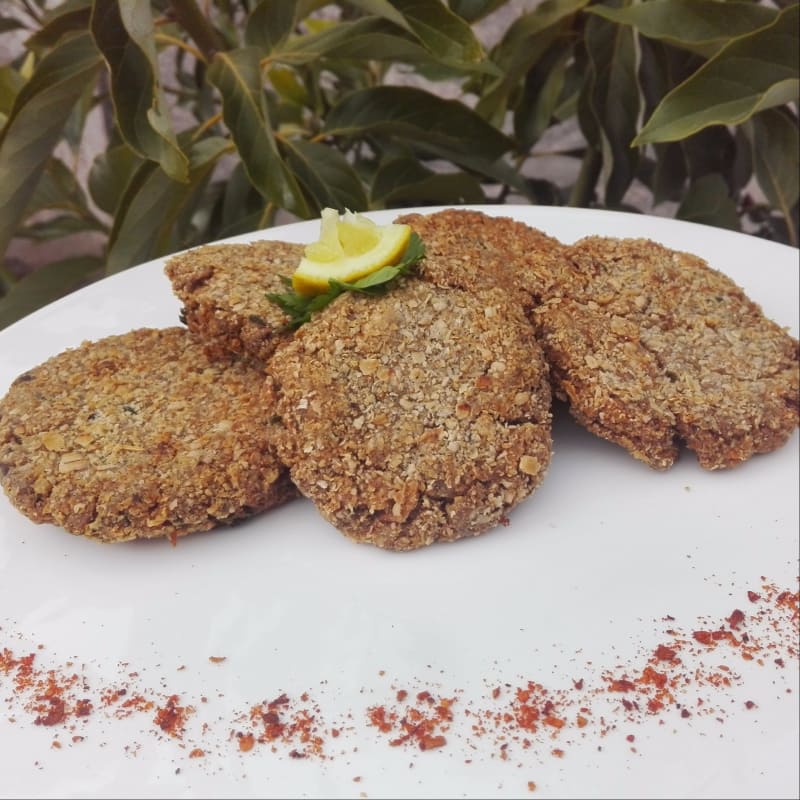 Tuna and oat croquettes