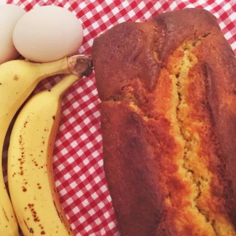 plátano Plumcake