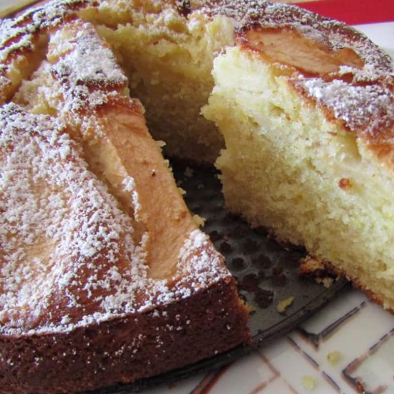 tarta de manzana de la abuela