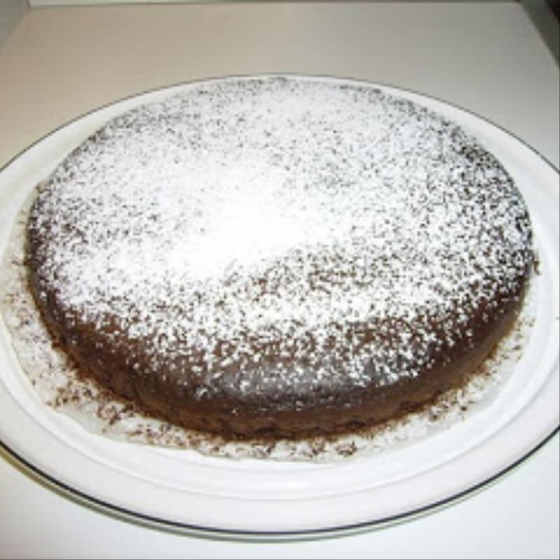 pastel de chocolate