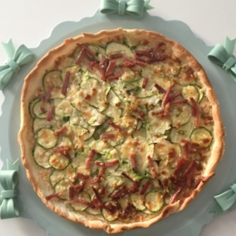 Torta Salata Speck E Zucchine Ricetta Oreegano