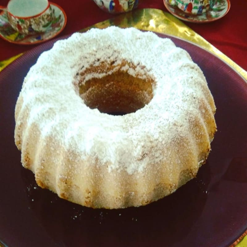 Pastel de Bundt con Nutella