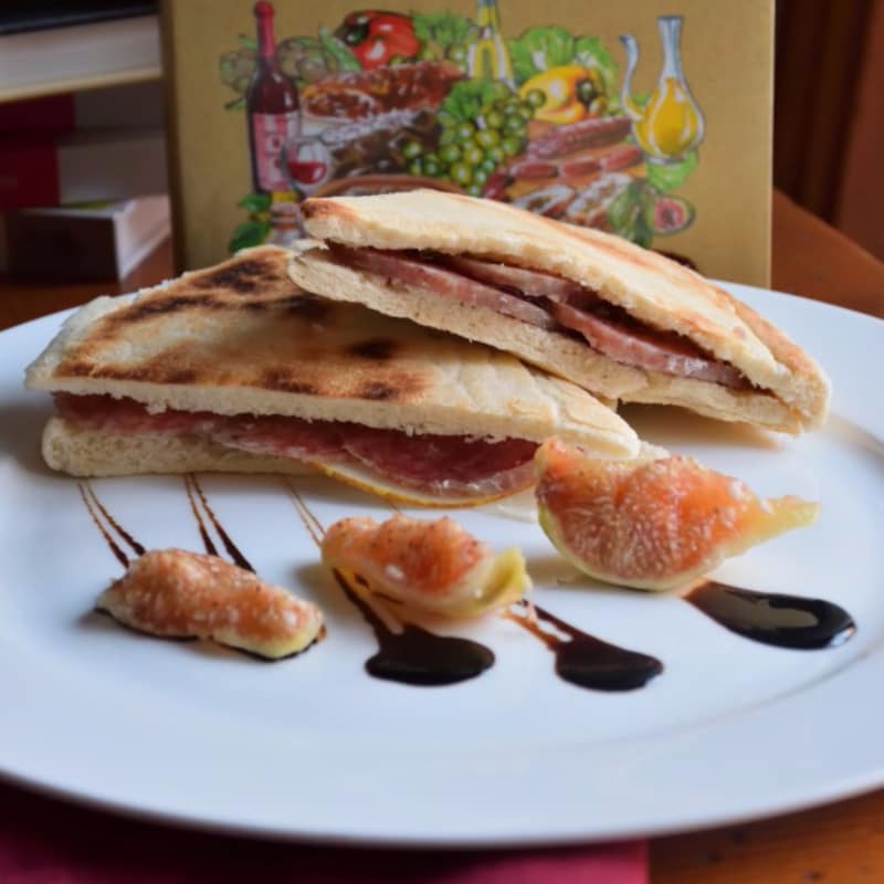 Torta al testo in due varianti