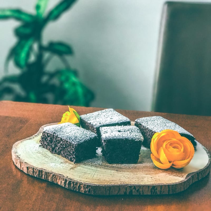 Torta al cacao dietetica e vegana