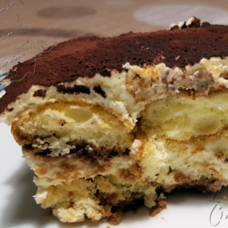 Gluten-free and lactose-free tiramisu