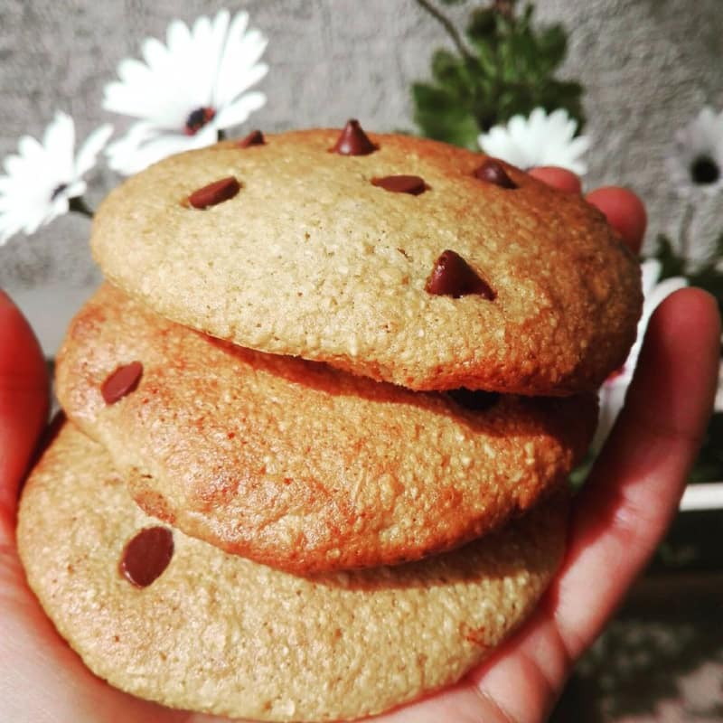 Galletones con chips de chocolate