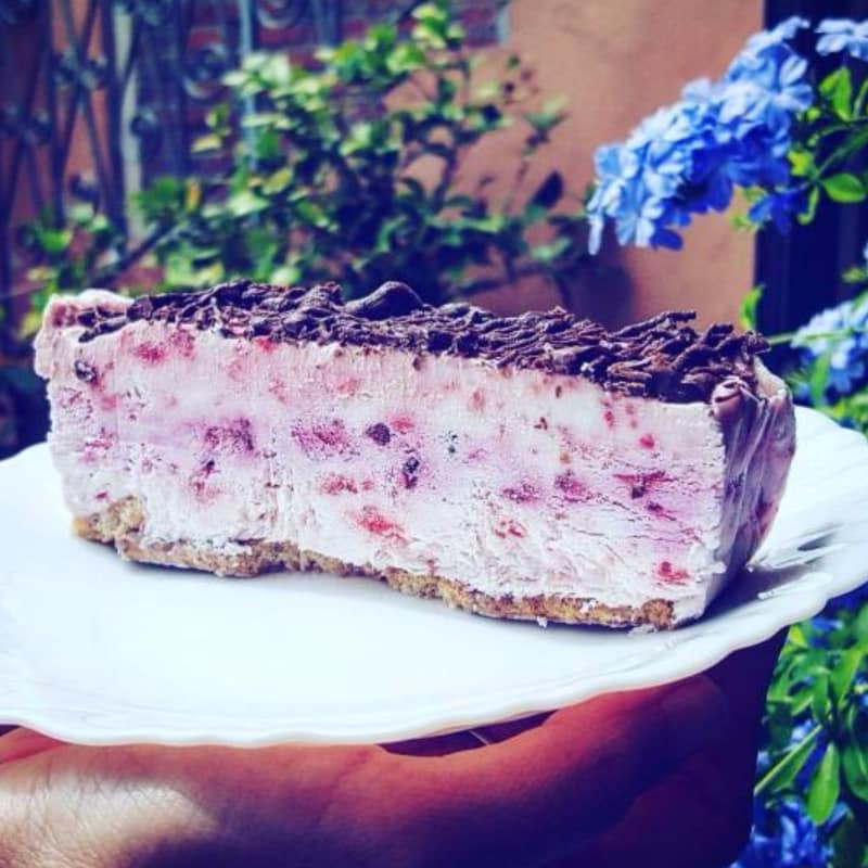 Semifreddo to the berries