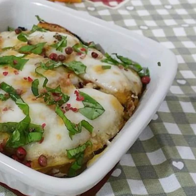 calabaza parmesana y boquerones