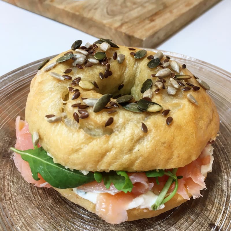 Homemade bagels