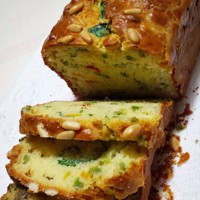 Plumcakes of vegetables