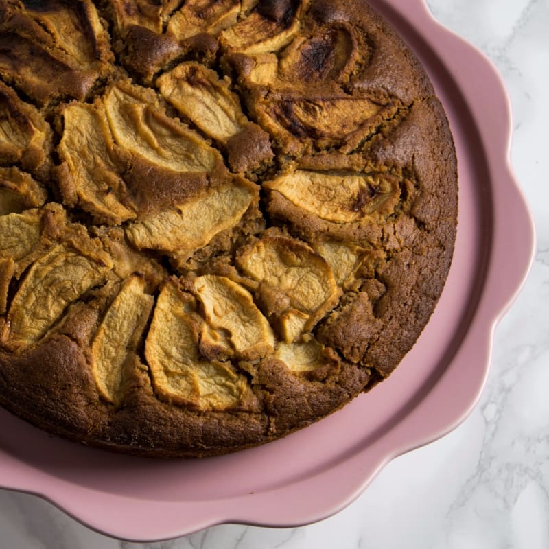 pastel de manzana