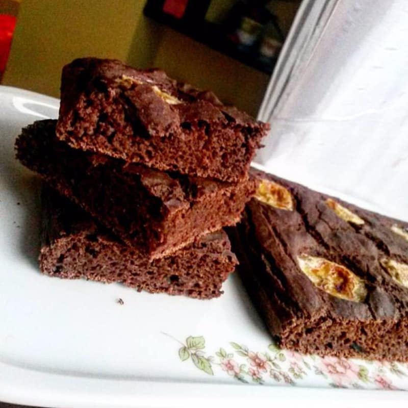 Bananachocobrownies Proteici Ai Fagioli Rossi Senza Farina Ricetta Oreegano