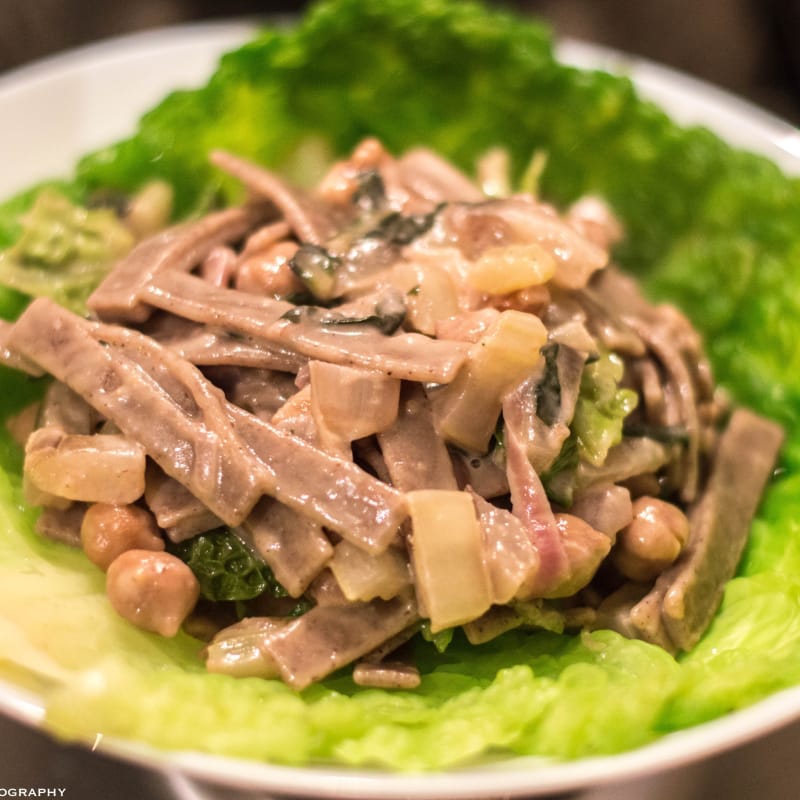 fantasía pizzoccheri de hoja de col