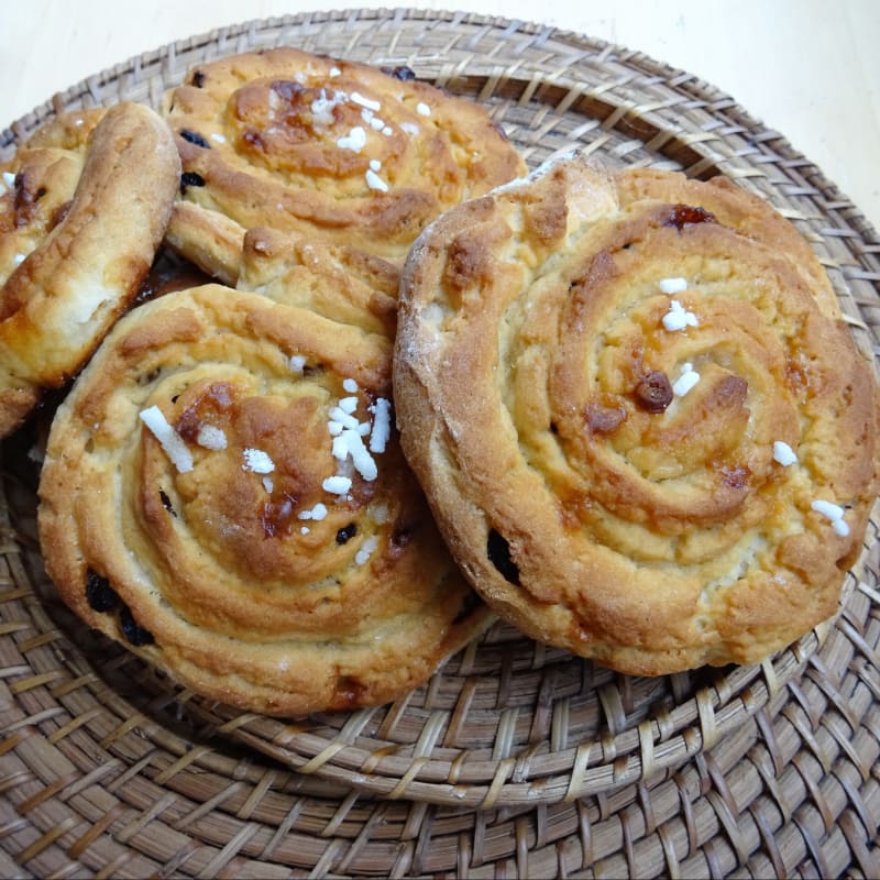 gluten de caracoles rellenos