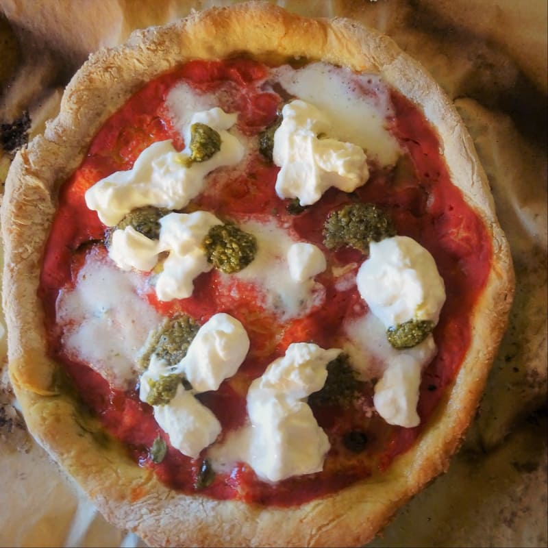 Pizza Alternative with Gluten-Free Natural Flours
