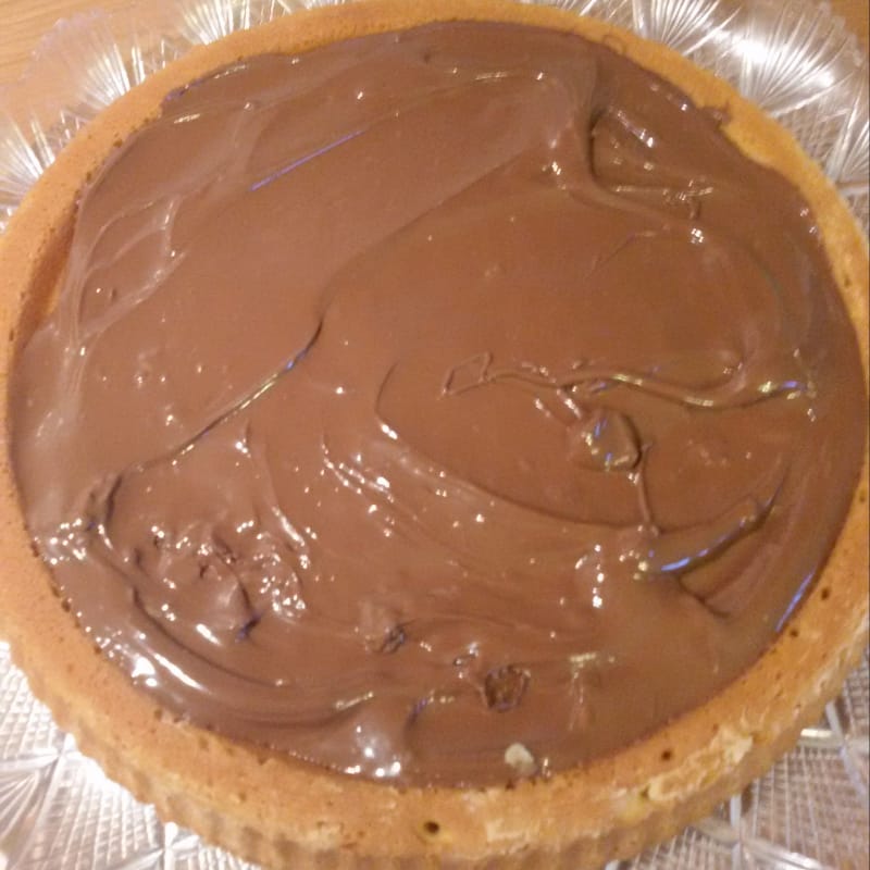 nutella suave tarta