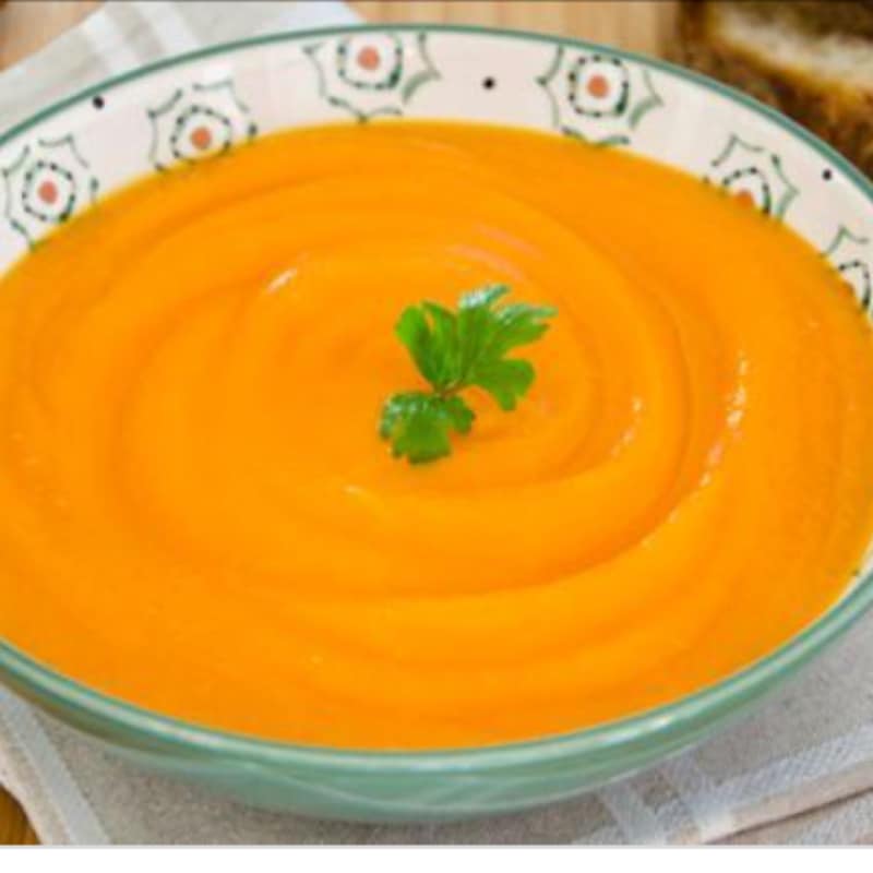 Winter pumpkin and papate soup