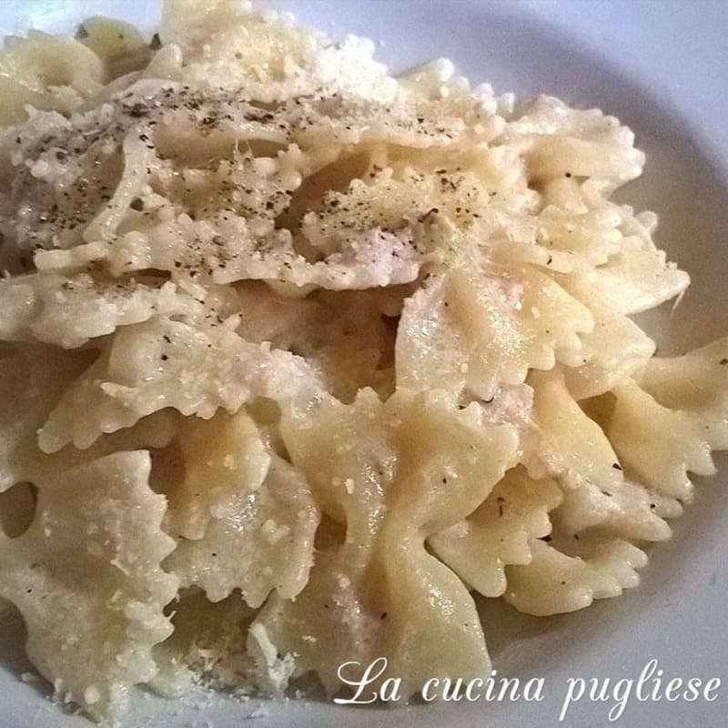 Pasta con atún y Filadelfia