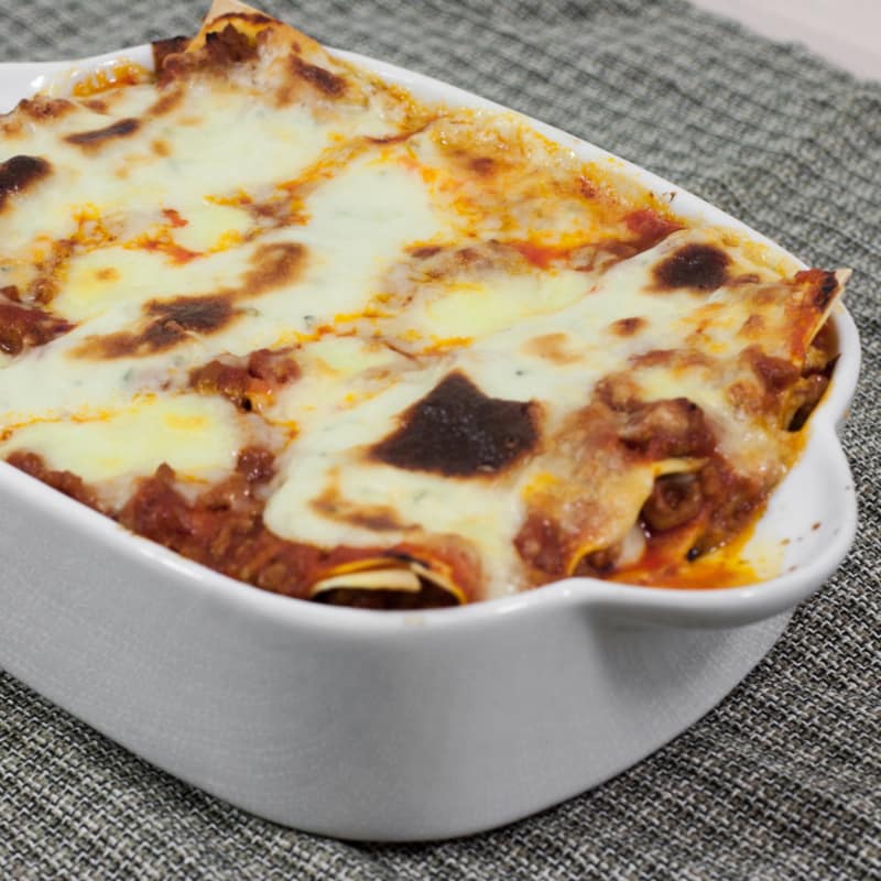 Lasagna ragù e zola!