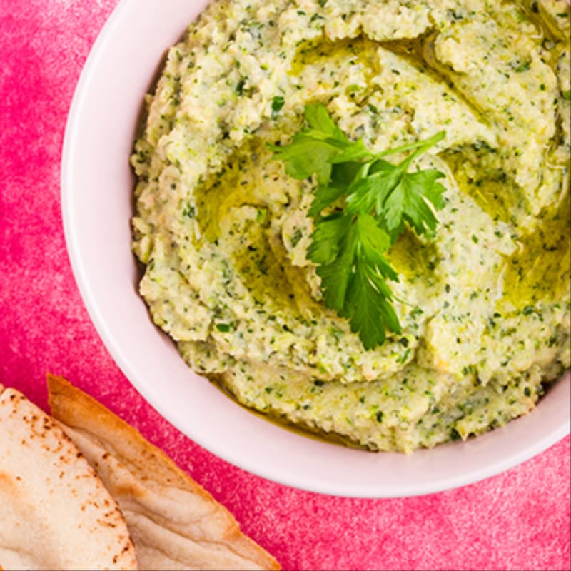 Hummus di zucchine ricetta Oreegano