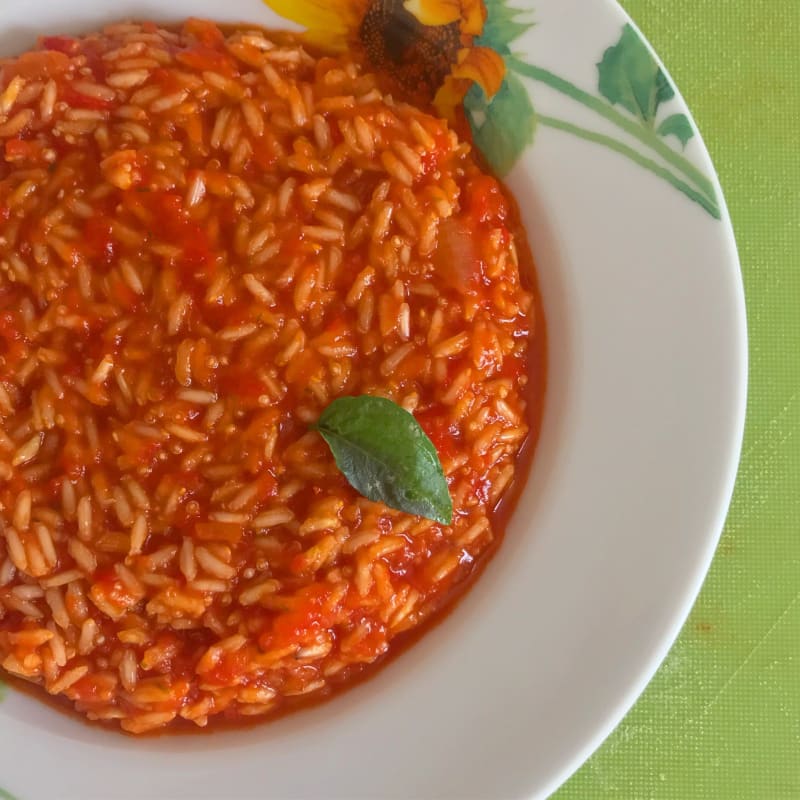 Risotto integrale al pomodoro