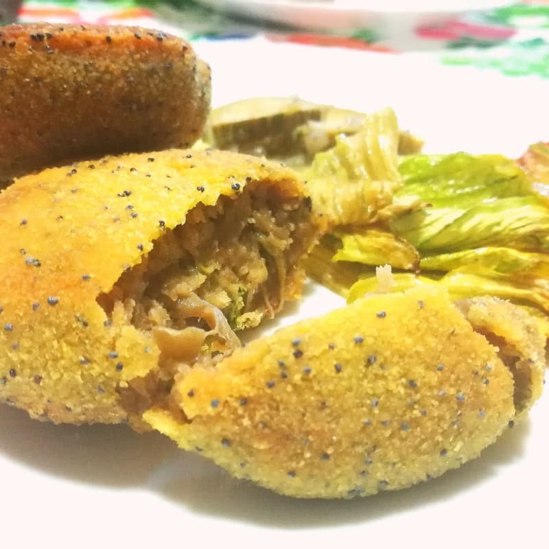 Polpette di melanzane e zucchine