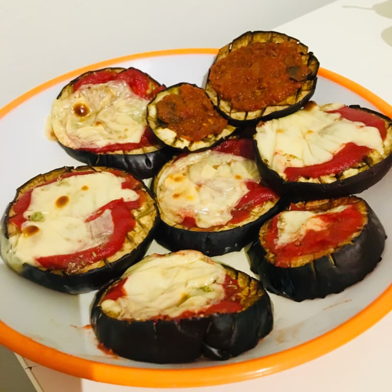 Pizzette di melanzane