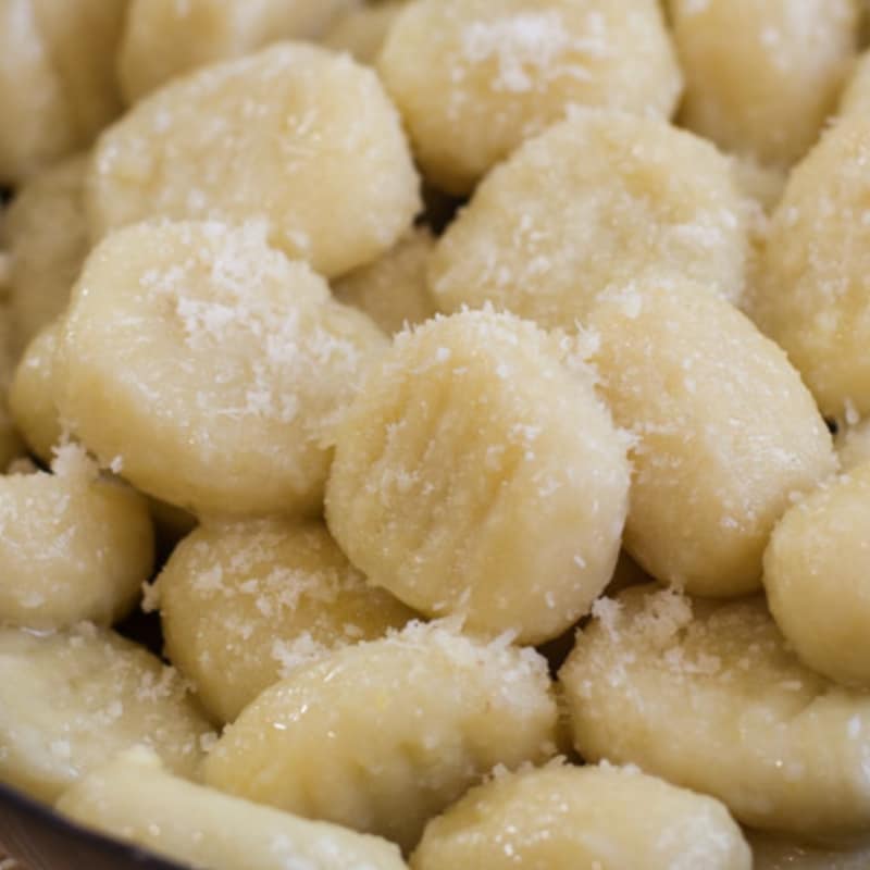 Gnocchi stuffed with Gorgonzola!