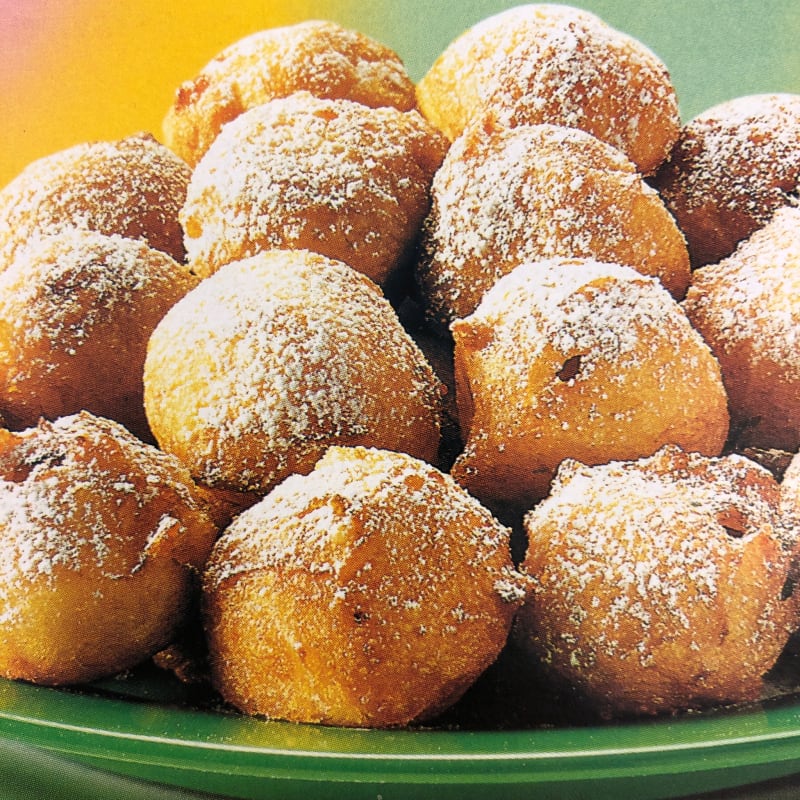 Cream-flavored fritters