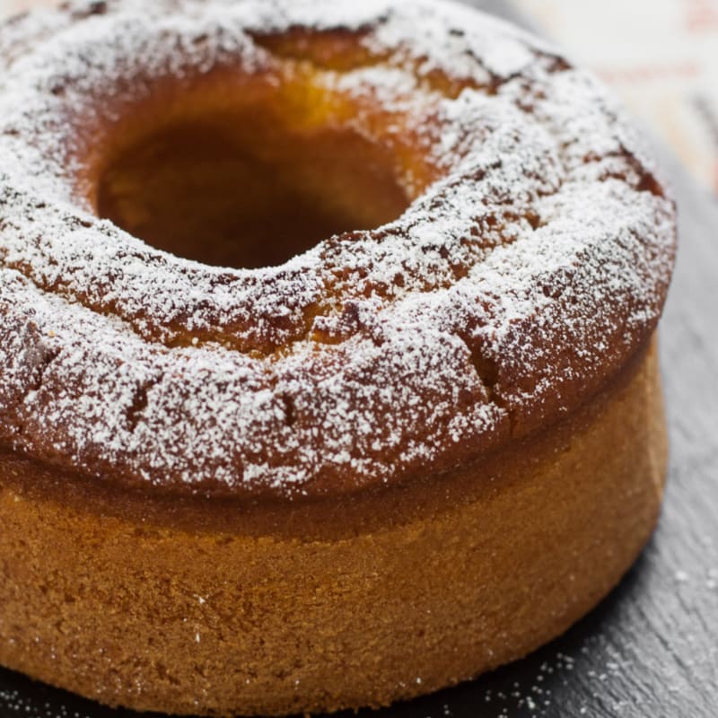 Carrot, almonds and orange cake.