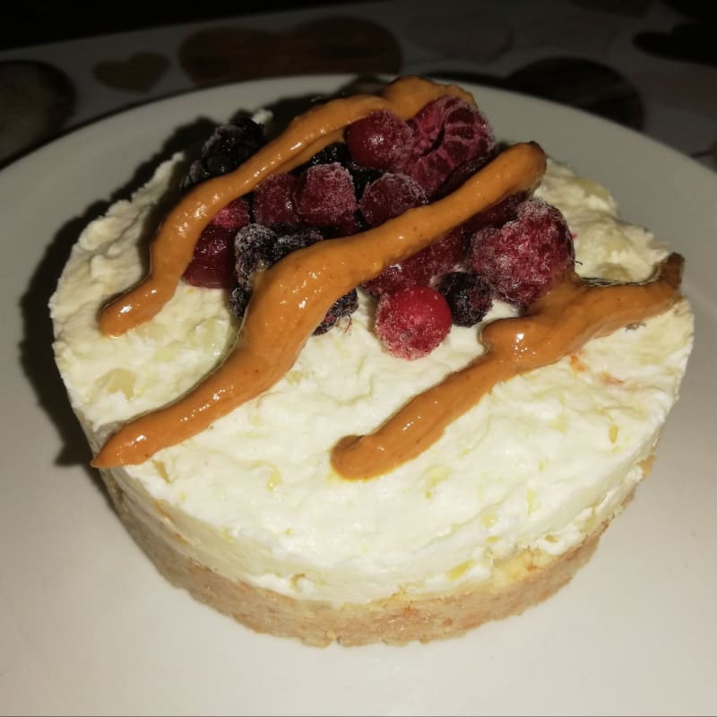 Mango cheesecake Light