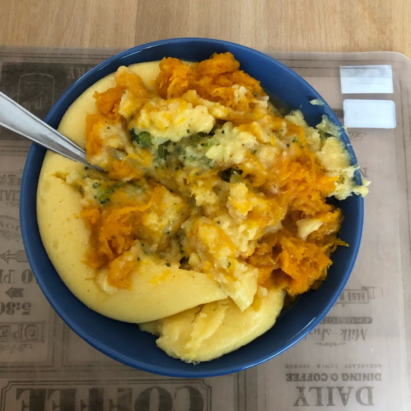 Polenta in crema di zucca