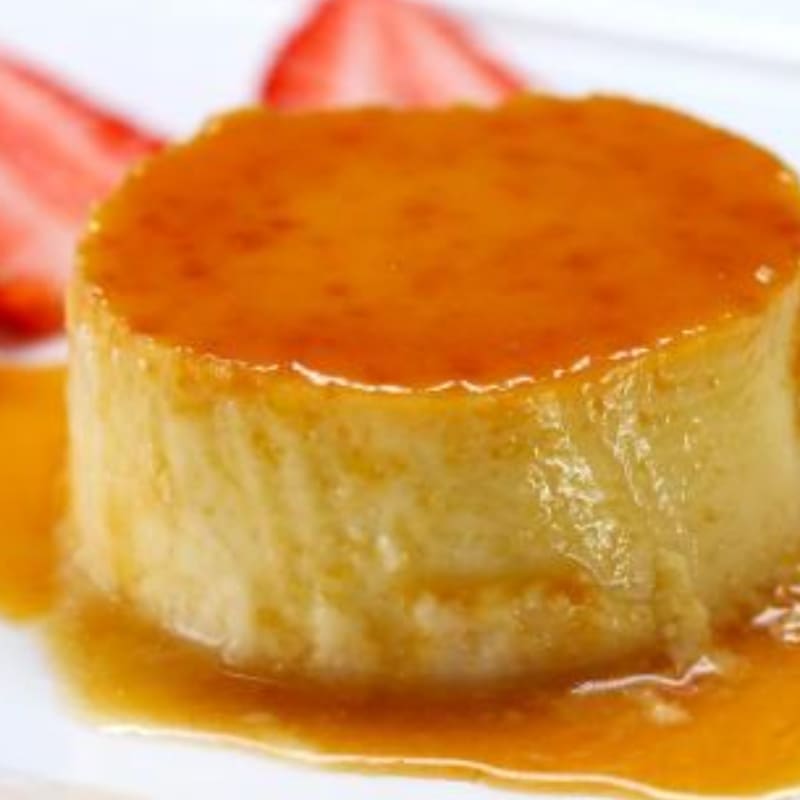 Receta de Flan de maracuyá con yogurt