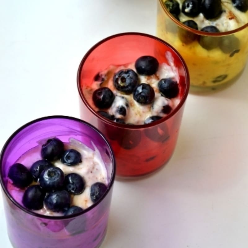 Blueberry cup