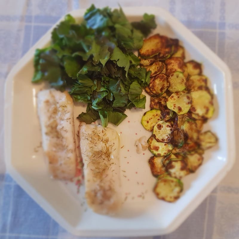 Pescado en verde