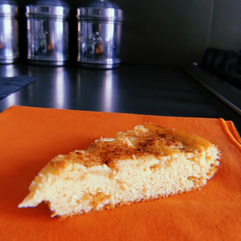 Pastel de manzana sin gluten