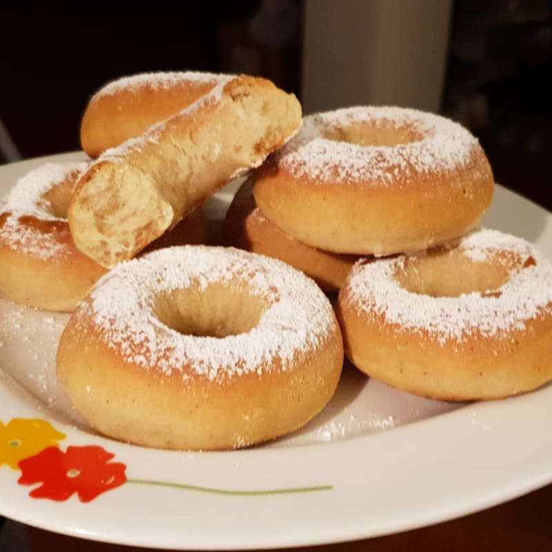 Rosquillas al horno sin mantequilla