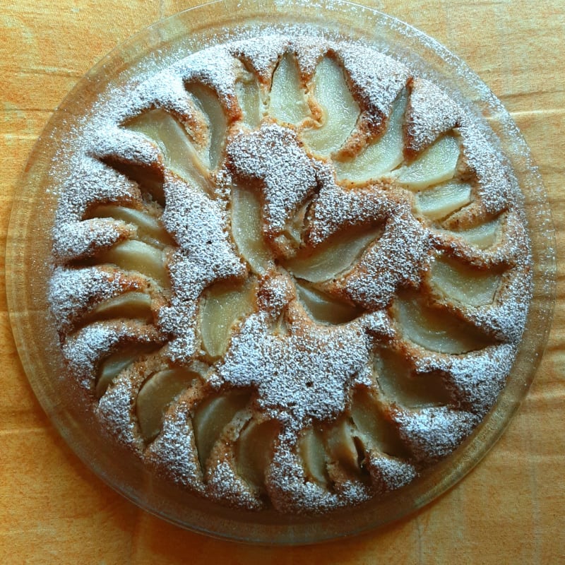 Torta grano saraceno e pere