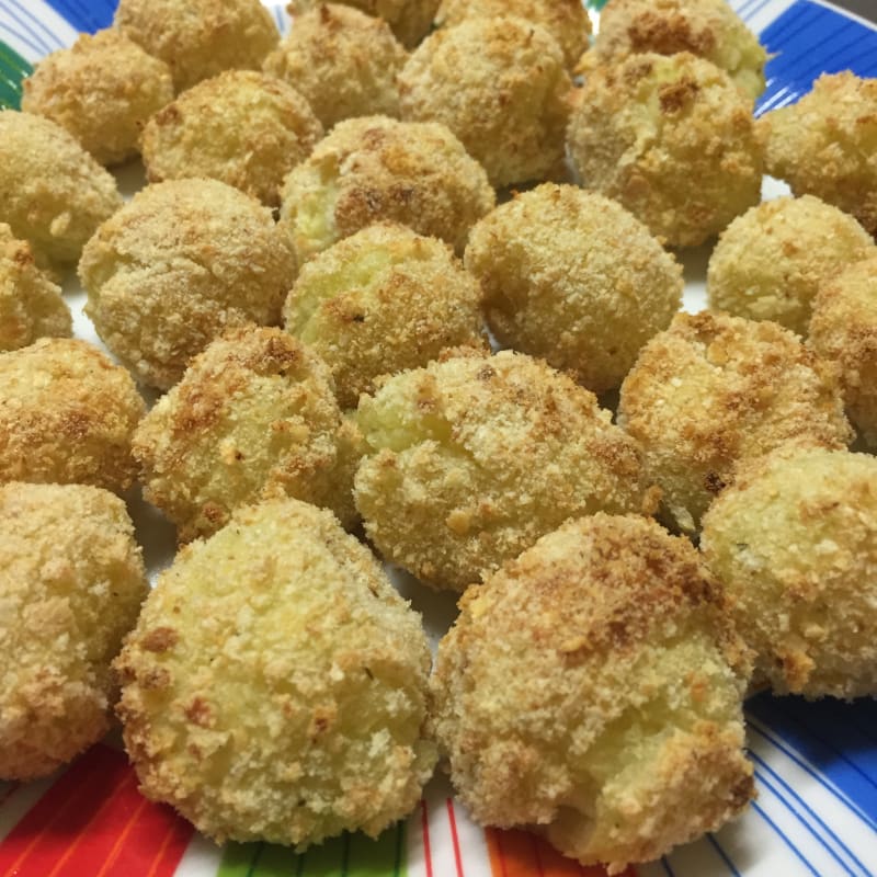 Super tasty and light croquettes!