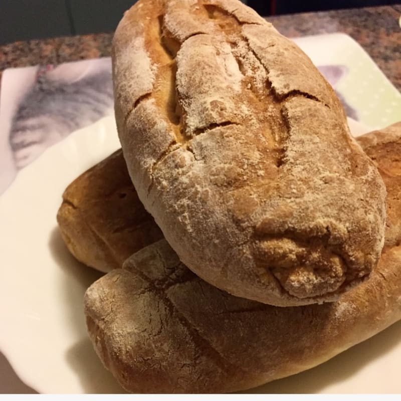 Baked loaf bread