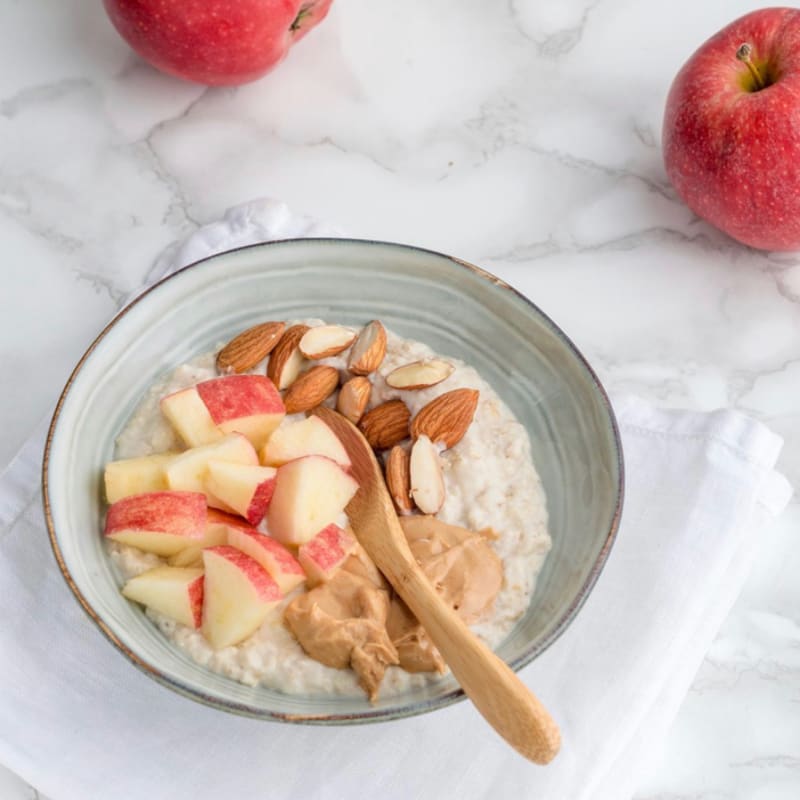 Porridge in cooking