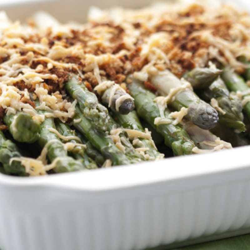 Asparagi gratinati al forno