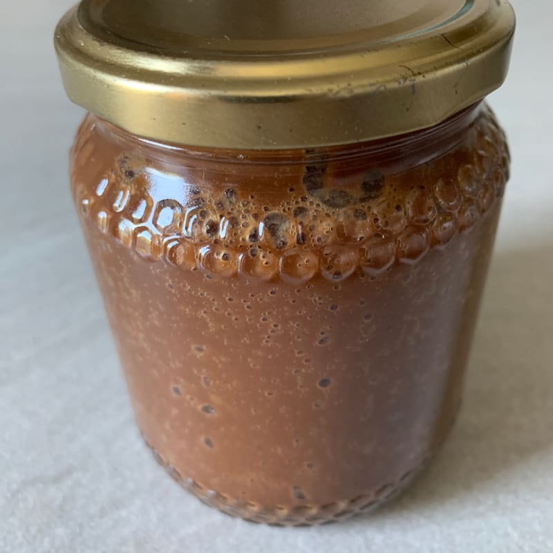 Marmellata lighet di pesche e cacao