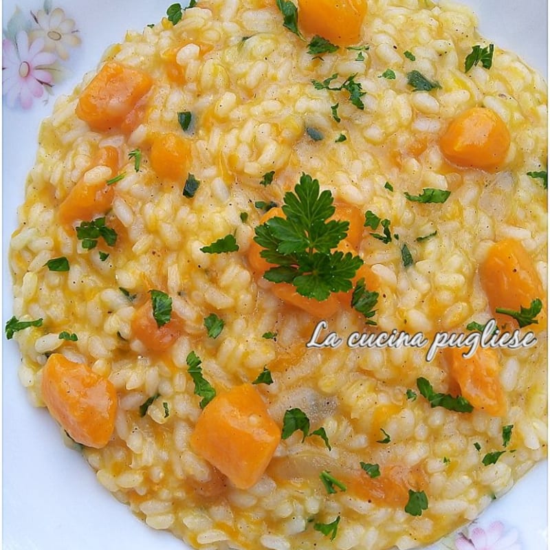 Pumpkin risotto