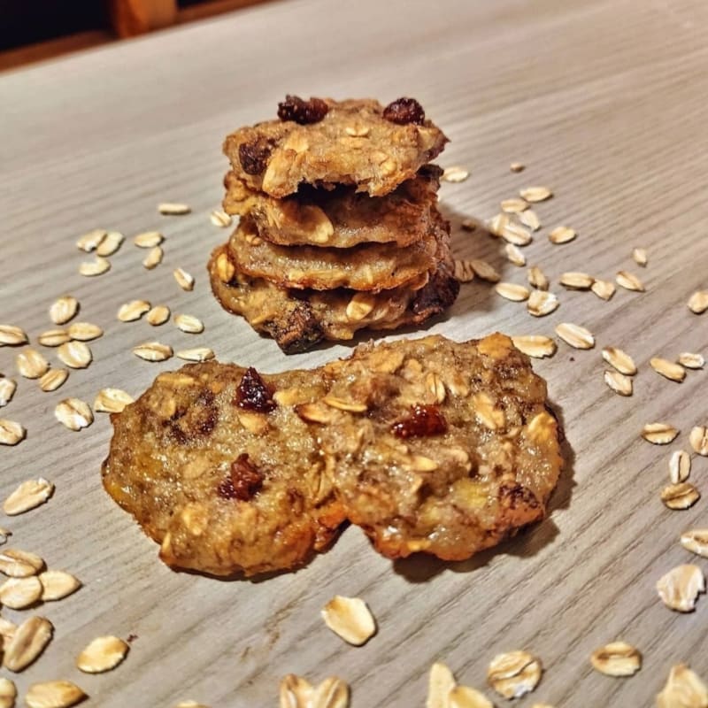 Cookies banana e avena