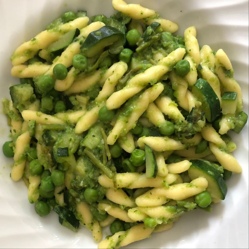 Pasta verde asparago