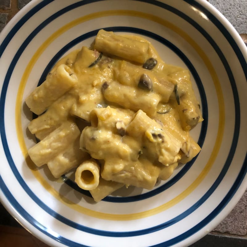 Pasta alla zucca cremosa